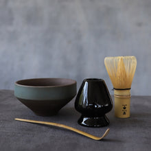 Load image into Gallery viewer, TANGPIN 4pcs/set ceramic matcha giftset bamboo matcha teaset ceremic Matcha Bowl Whisk Holders japanese tea sets
