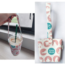 Load image into Gallery viewer, Portable Cup Bag Carrier Pure Cotton Cloth Cup Cover For Milk Tea Juice Lovely Odorless Gift Handbag   DFG

