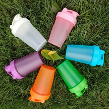 Load image into Gallery viewer, Shaker Bottle Whey Protein Powder Mixing Bottle Sports Water Bottle Nutrition Protein Shaker Fitness Water Bottle Drinkware Cup
